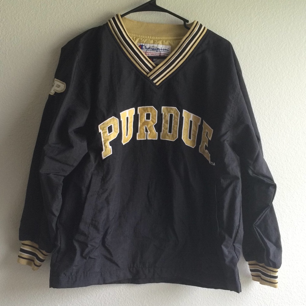 Vintage Champion Purdue Windbreaker